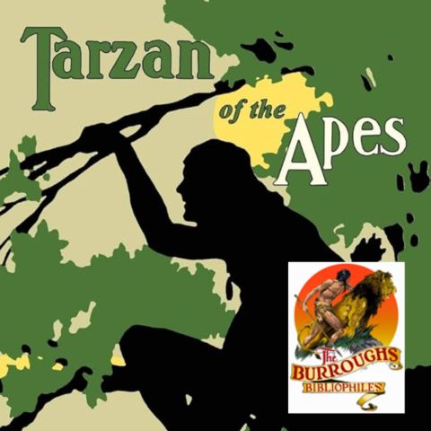 Original Tarzan of the Apes book cover