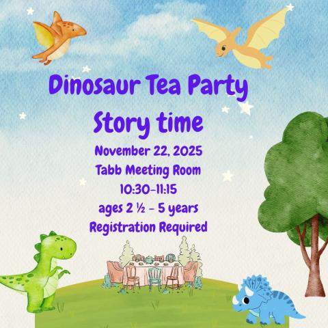 Dinosaur Tea Party