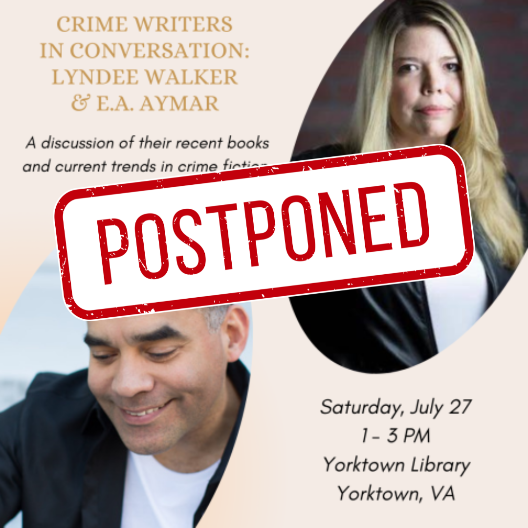 Crime Writers in Conversation postponed