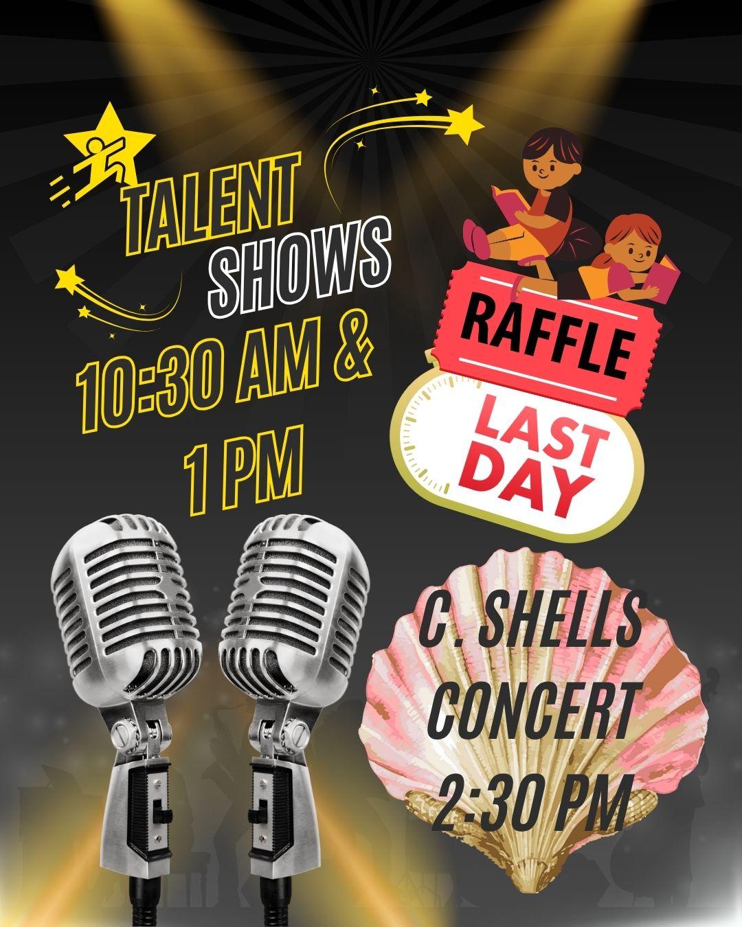 Image for SRP Finale about Talent Show, Raffles, and C Shells Concert
