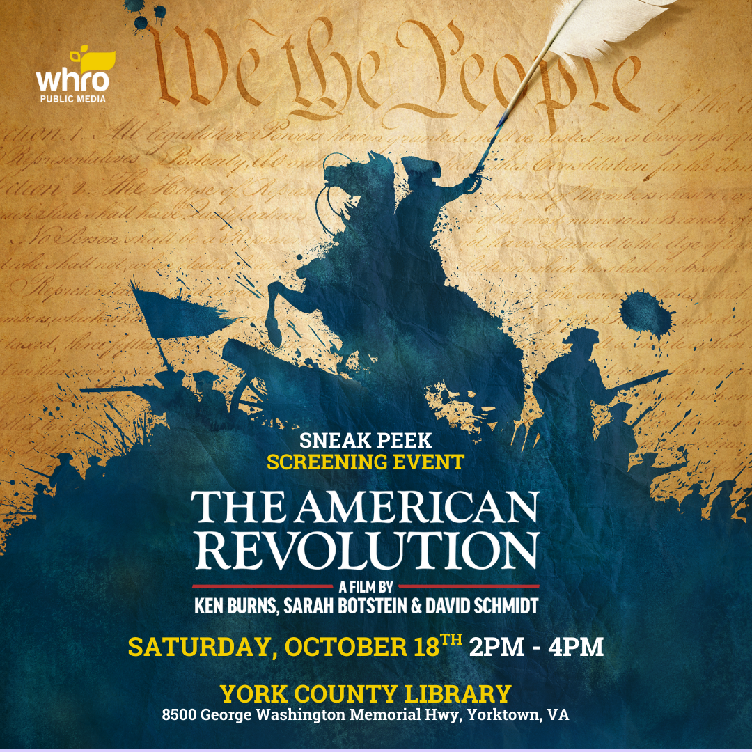 Poster of The American Revolution documentary by Ken Burns 